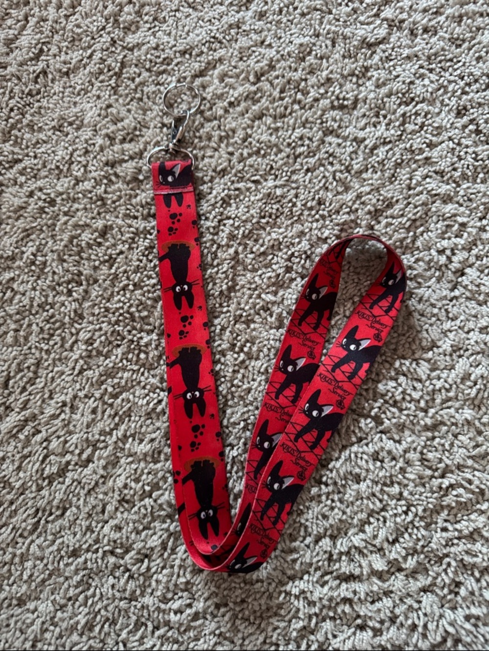 Kiki's Delivery Service Jiji Lanyard
